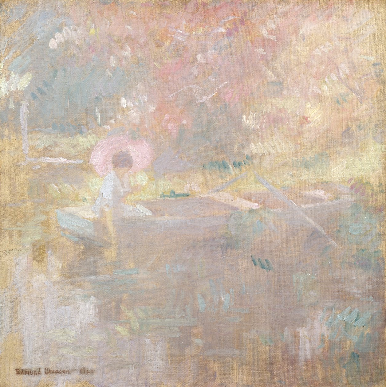 Damen i båden af Edmund William Greacen