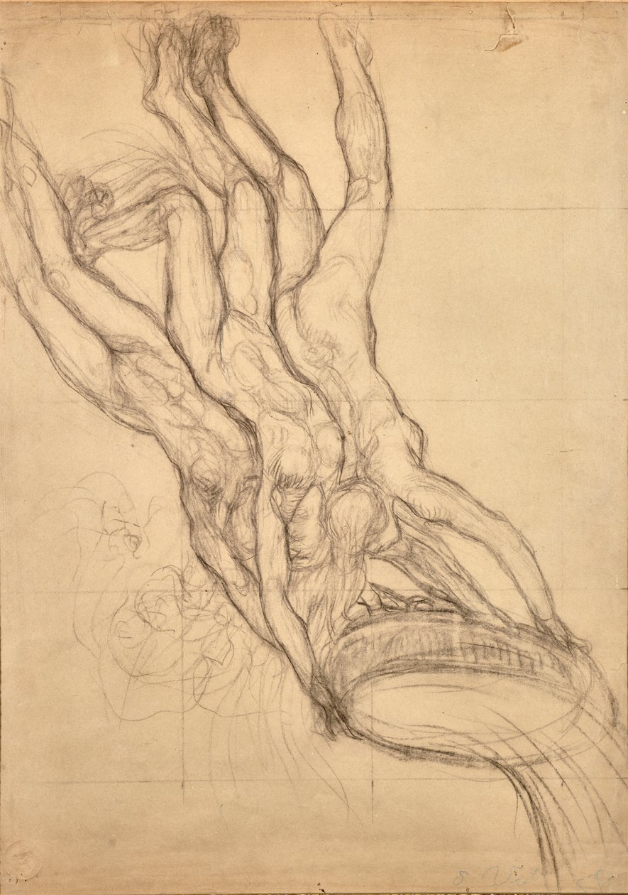 Hyades, ca. 1914 (blyant på papir) af Edoardo de Albertis