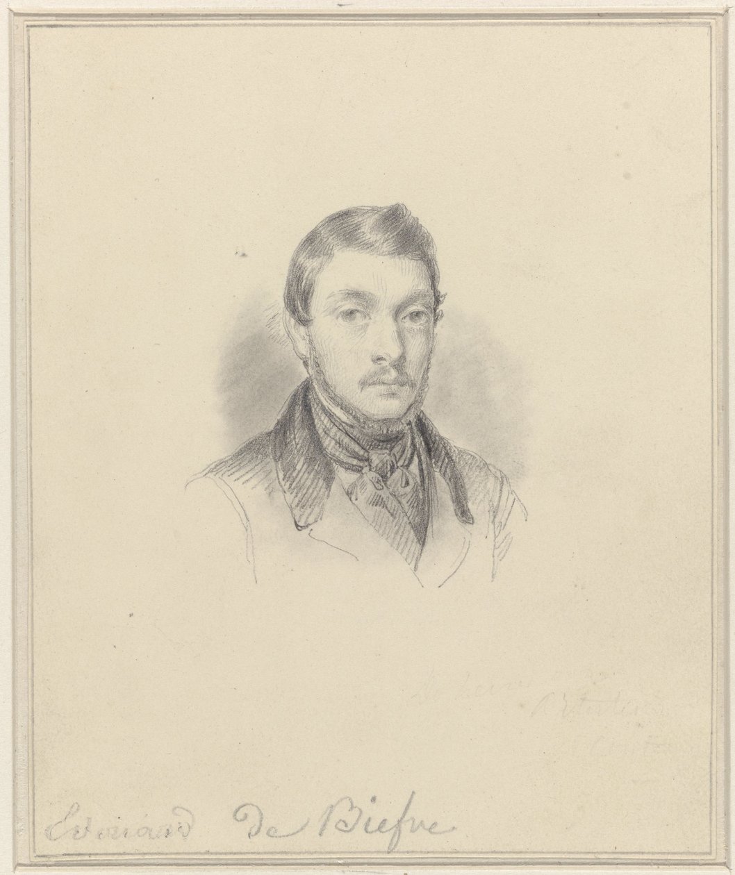Selvportræt af Edouard De Bièfve