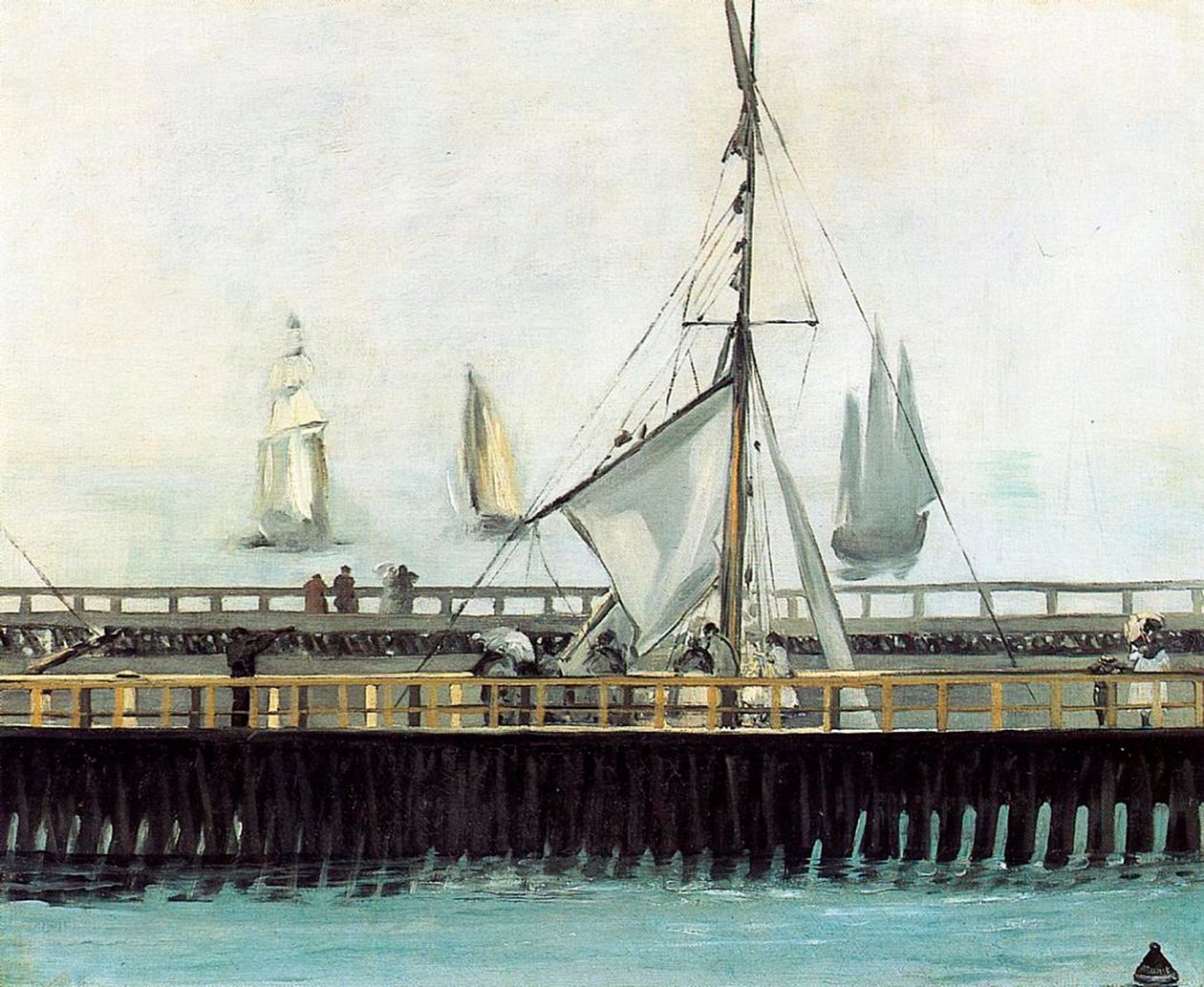 Molen i Boulogne, 1869 af Édouard Manet