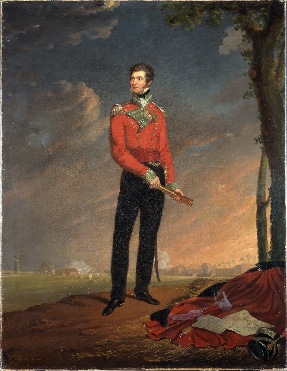 Major Sir Neil Campbell, 1819 af Edouard Pingret