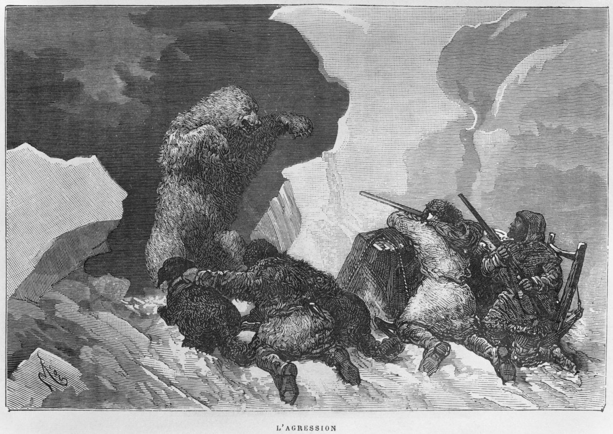 Attack, illustration fra 
