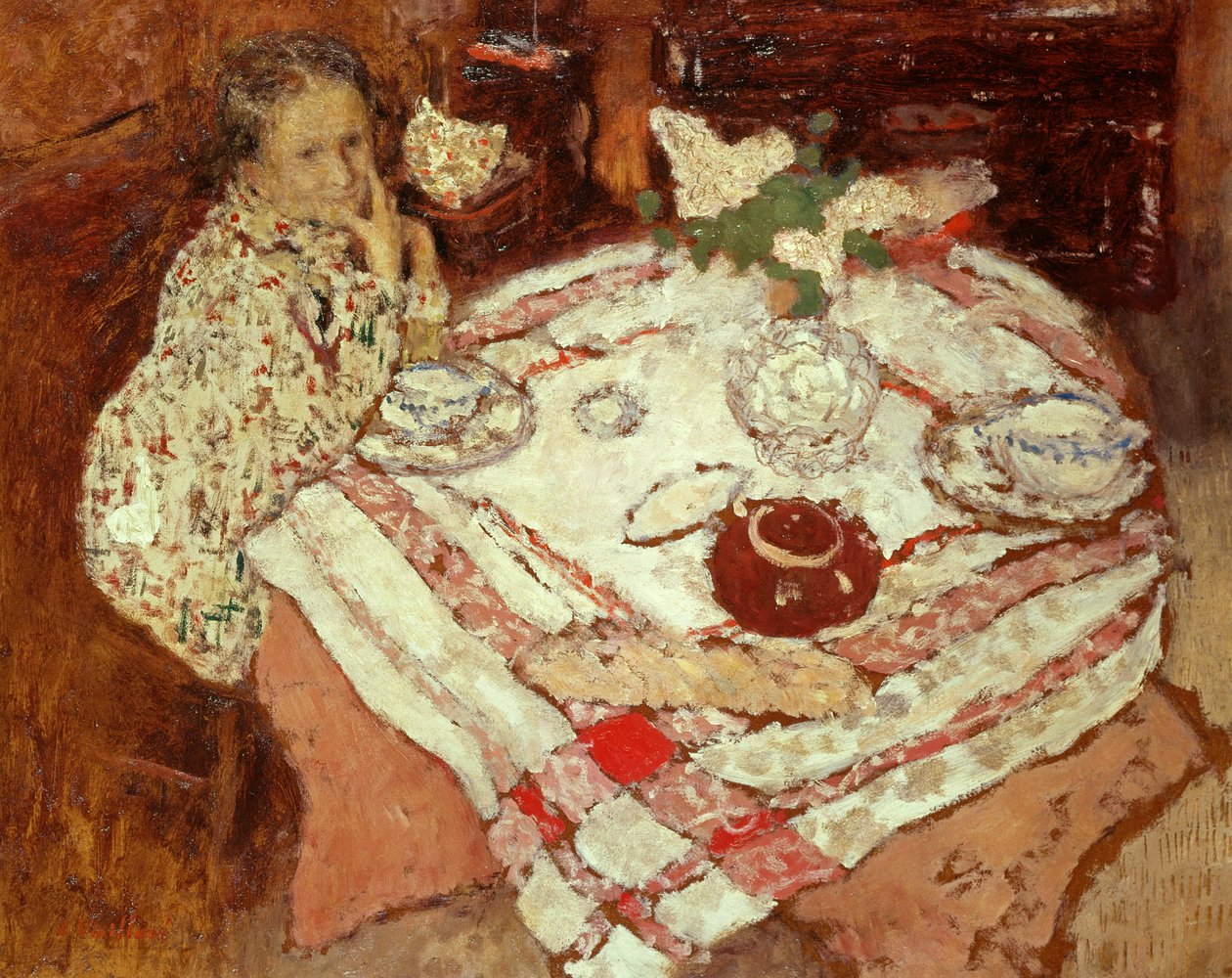 Morgenmad, ca. 1902 af Edouard Vuillard