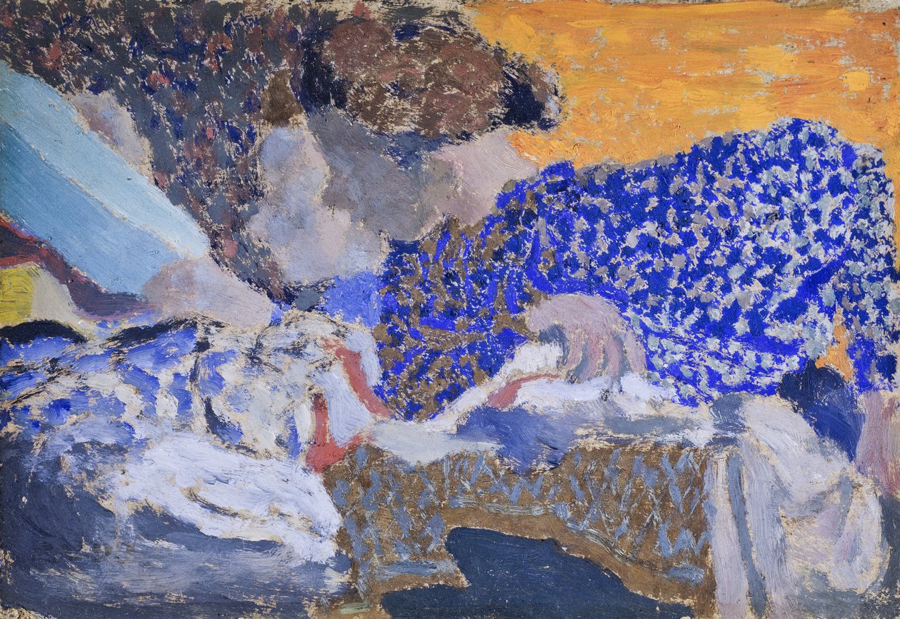 To syersker i arbejdslokalet af Edouard Vuillard