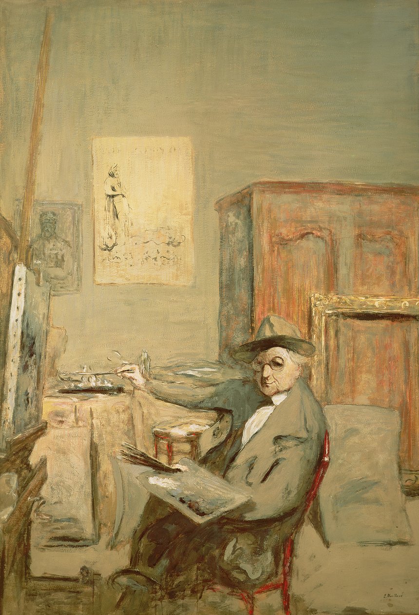 Til Minde om et Besøg i Forain af Edouard Vuillard