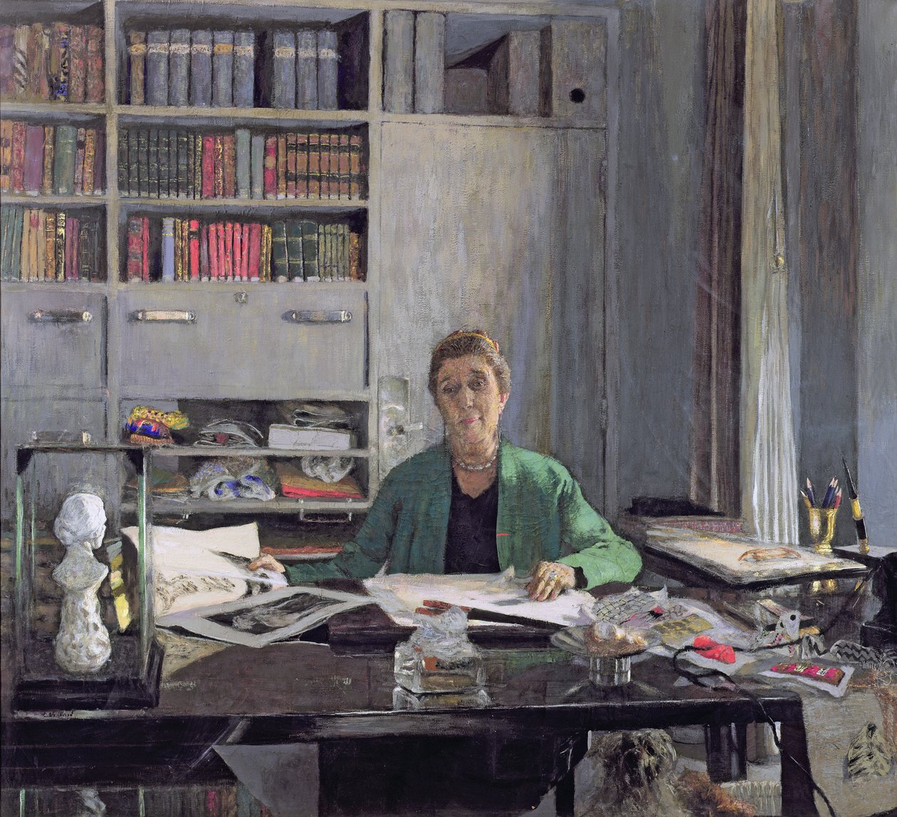 Jeanne Lanvin (1867-1946), ca. 1933 af Edouard Vuillard