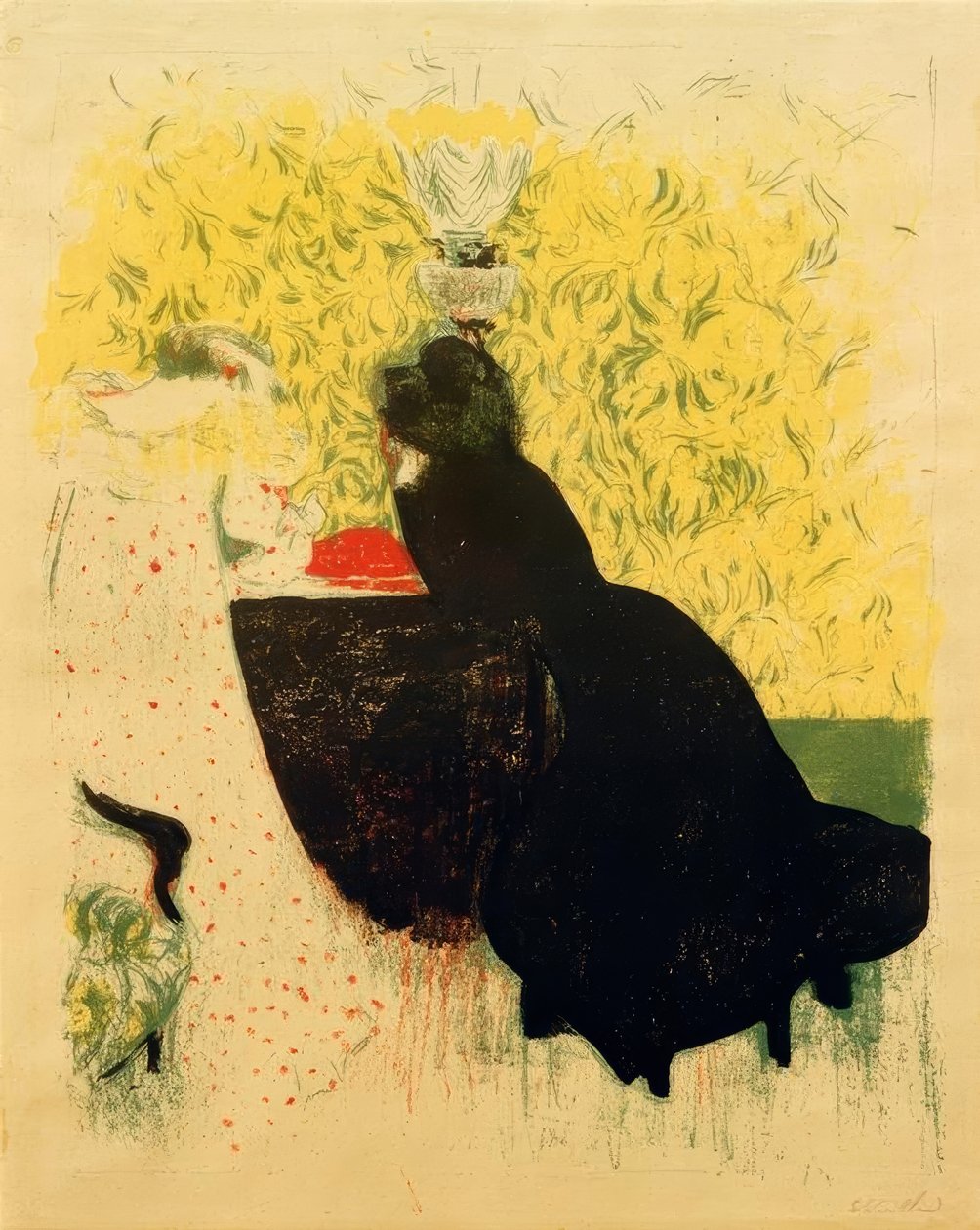 De to smukke søstre af Edouard Vuillard