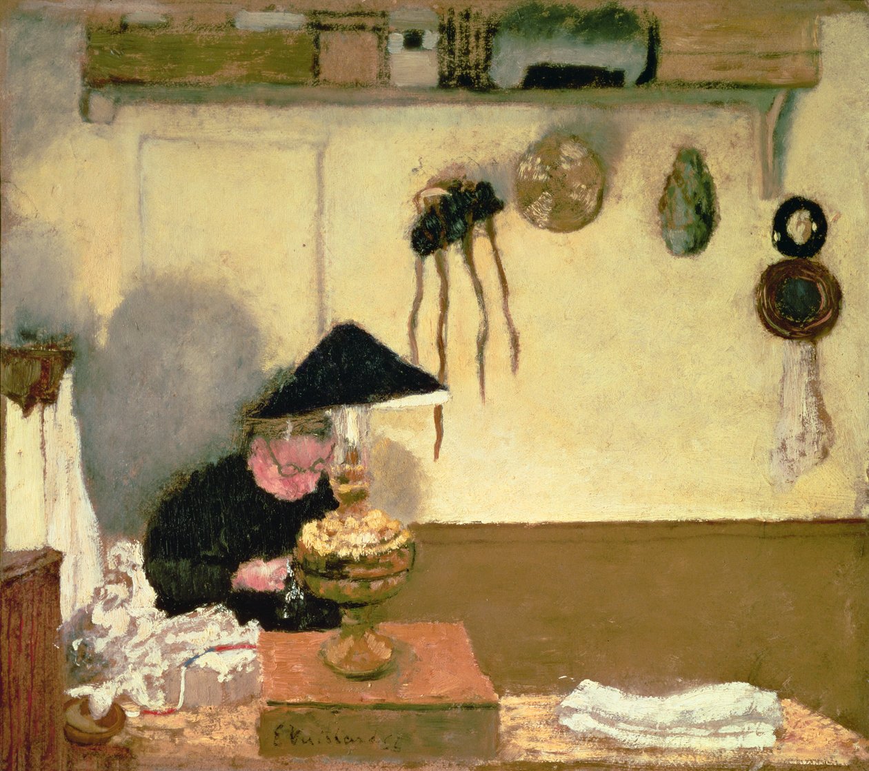 Madame Vuillard syning af Edouard Vuillard
