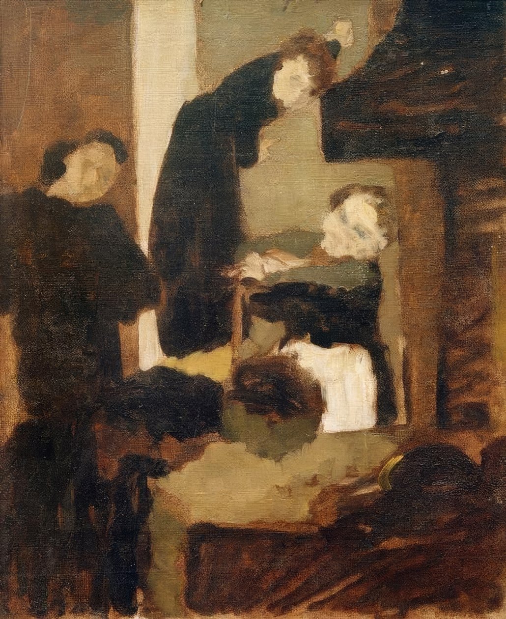Madame Vuillard og hendes arbejdere af Edouard Vuillard