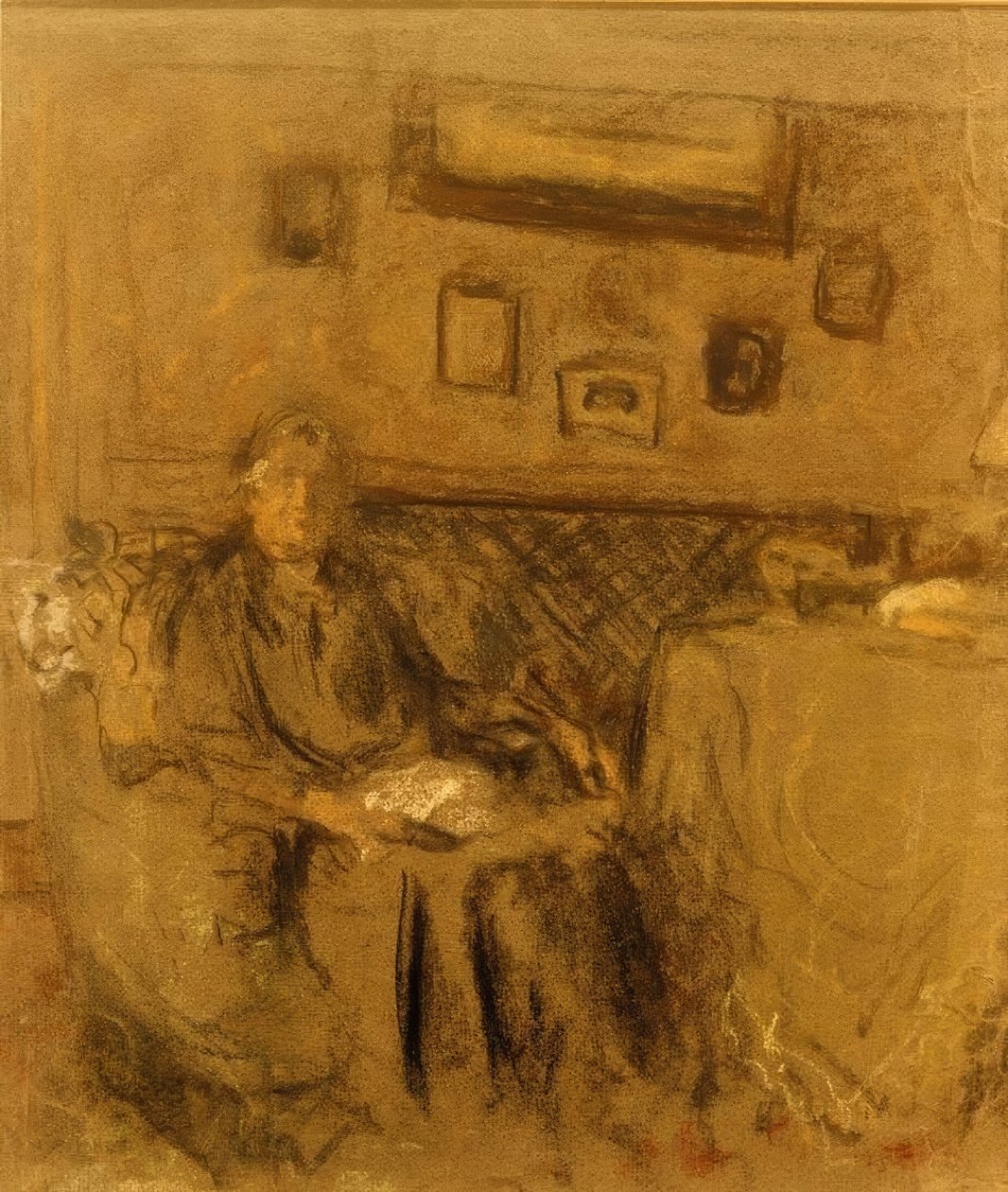 Portræt af Madame Bénard I af Edouard Vuillard