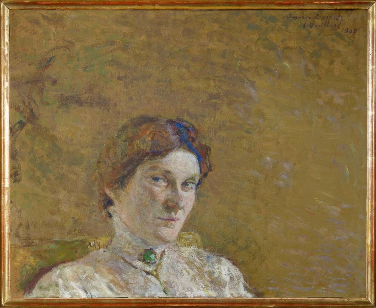 Portræt af Suzanne Desprez af Edouard Vuillard