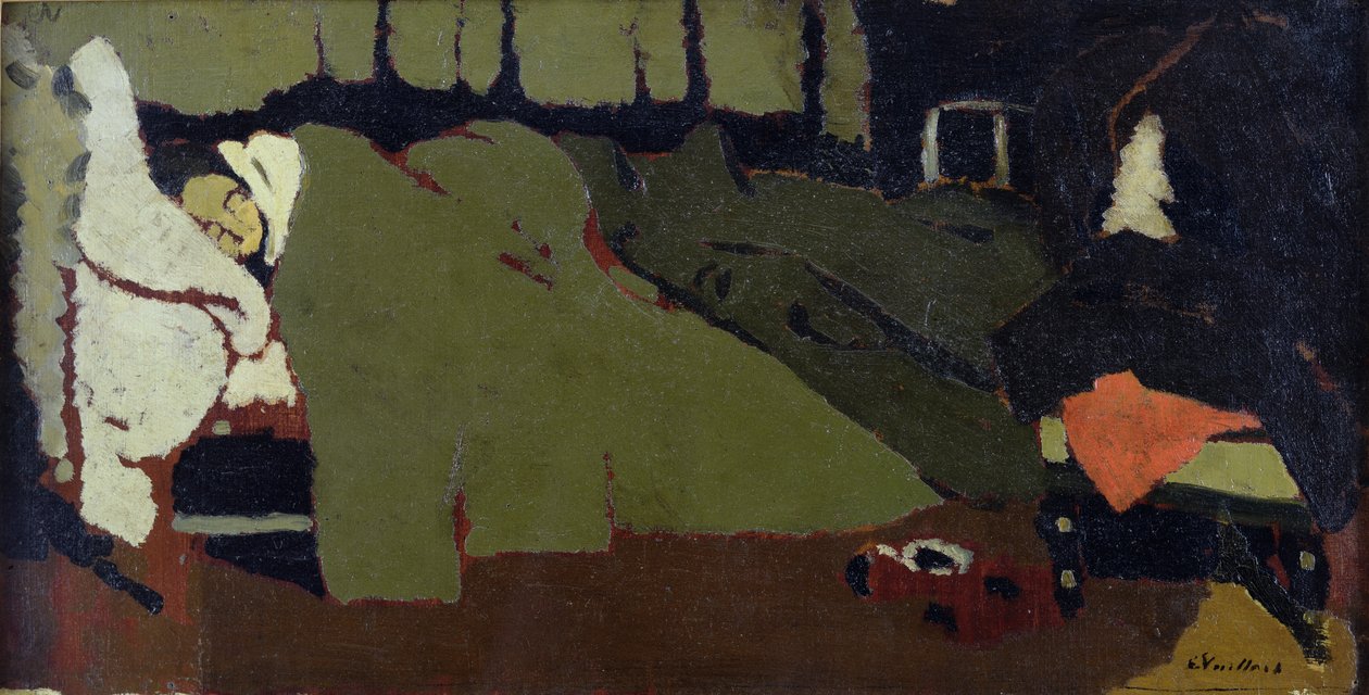 Søvn, ca. 1891 af Edouard Vuillard