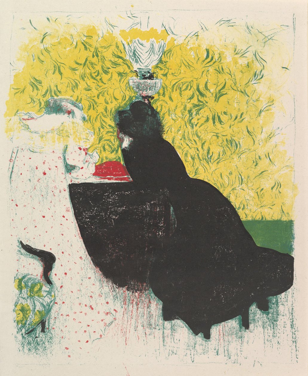 De to stedsøstre, fra serien Landscapes and Interiors, 1899 af Edouard Vuillard