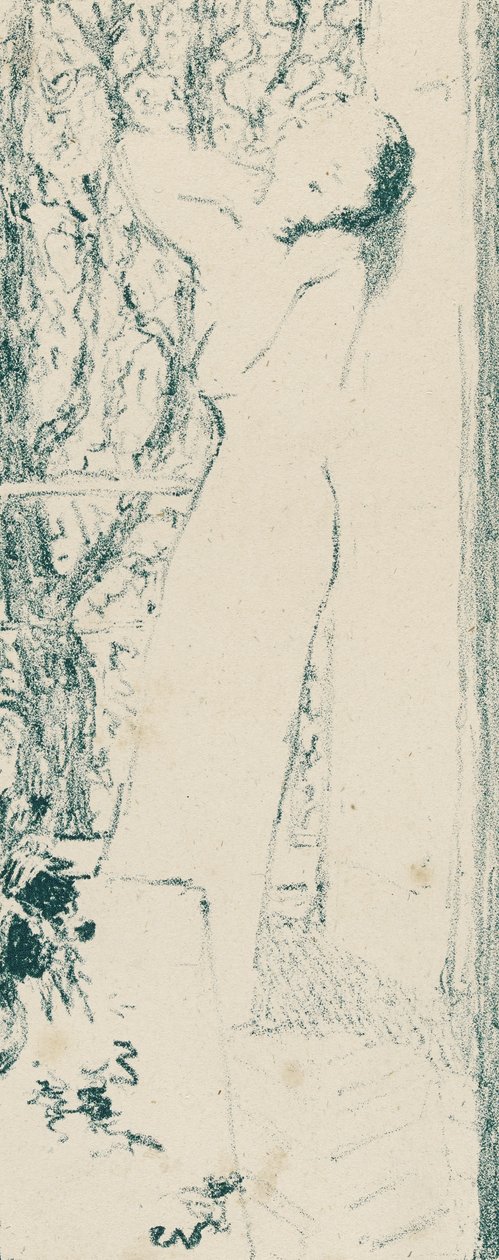 Kvinde ved et vindue, 1893 af Edouard Vuillard