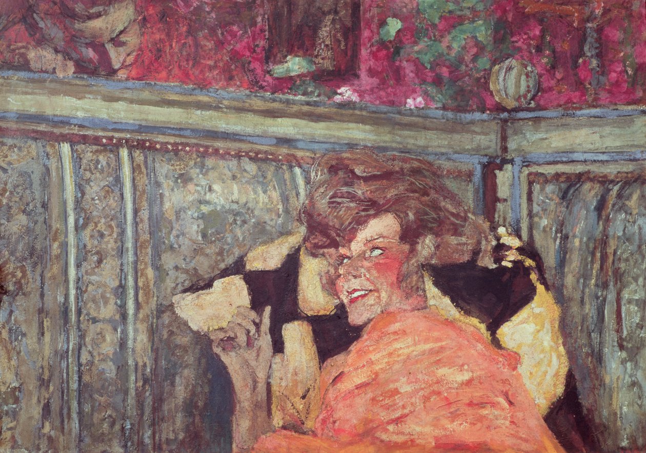 Yvonne Printemps (1894-1977) og Sacha Guitry (1885-1957) ca. 1912 af Edouard Vuillard