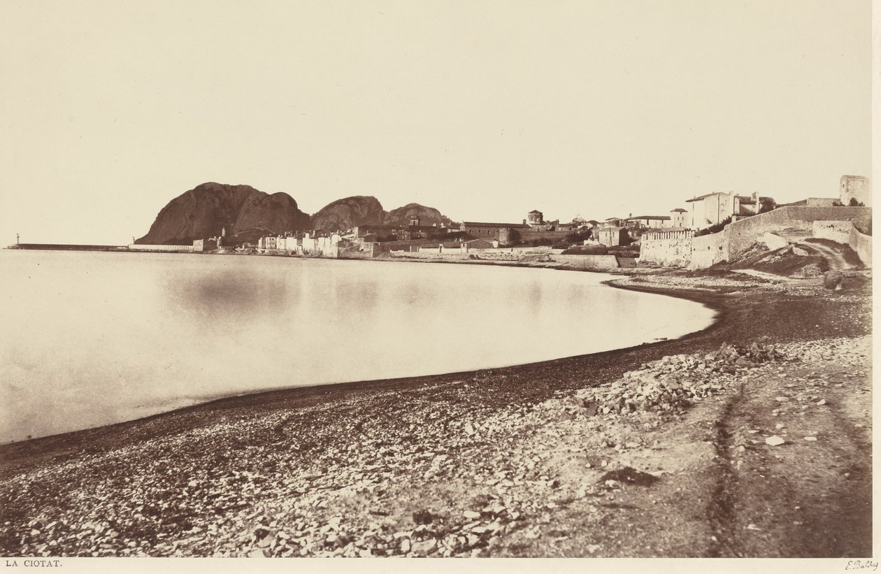 La Ciotat, ca. 1860 (foto) af Edouard-Denis Baldus