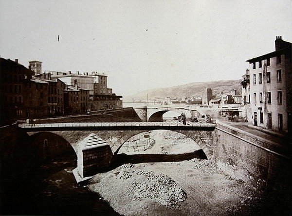 Udsigt over Wien (foto) af Edouard Denis Baldus