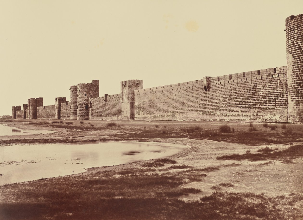 Aigues-Mortes af Édouard Baldus