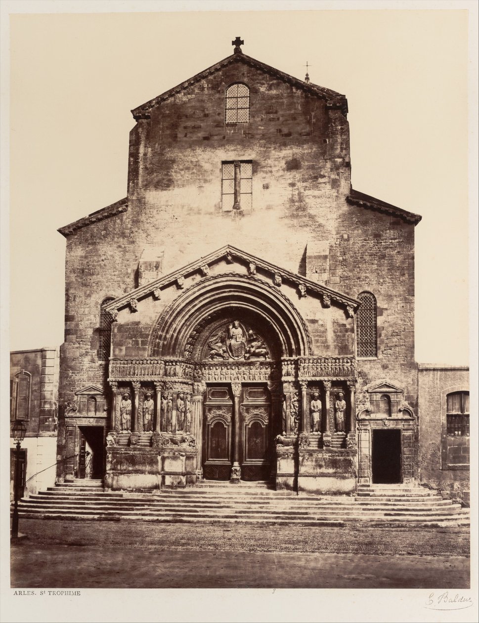 Arles, Saint-Trophime af Édouard Baldus