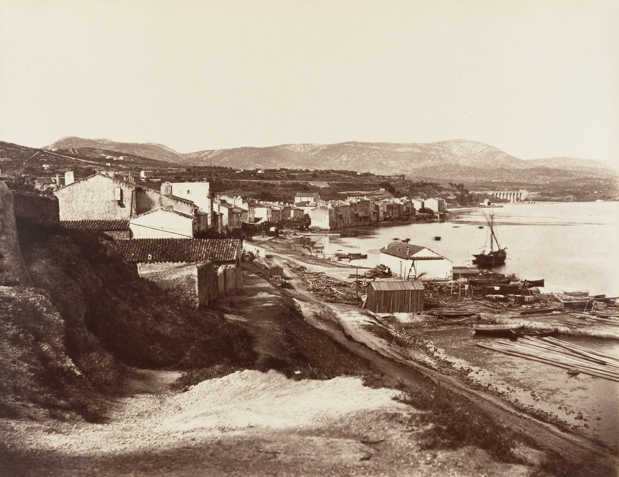 Bandol, K. 1860. af Édouard Baldus