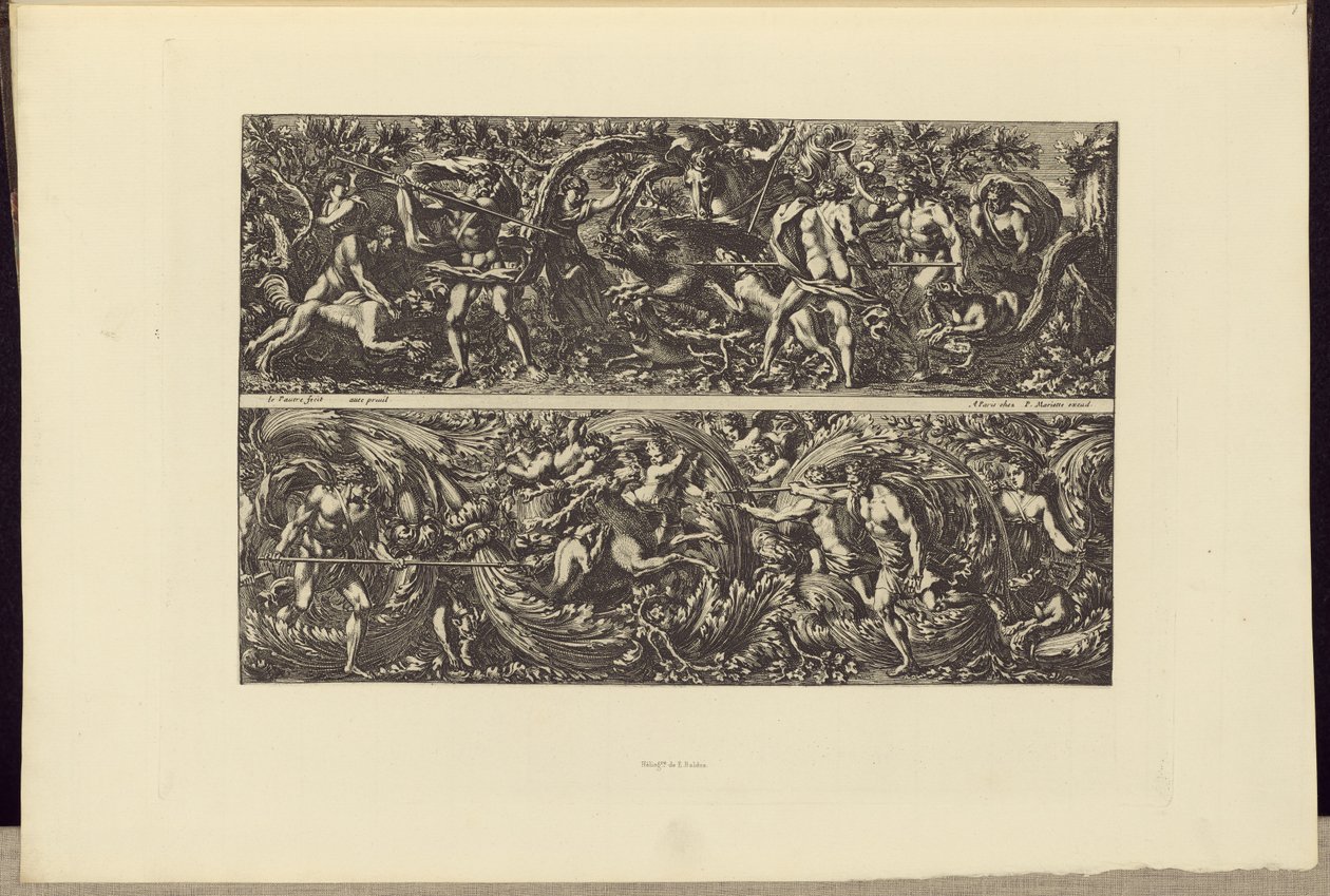 [Design af Jean le Pautre]. af Édouard Baldus
