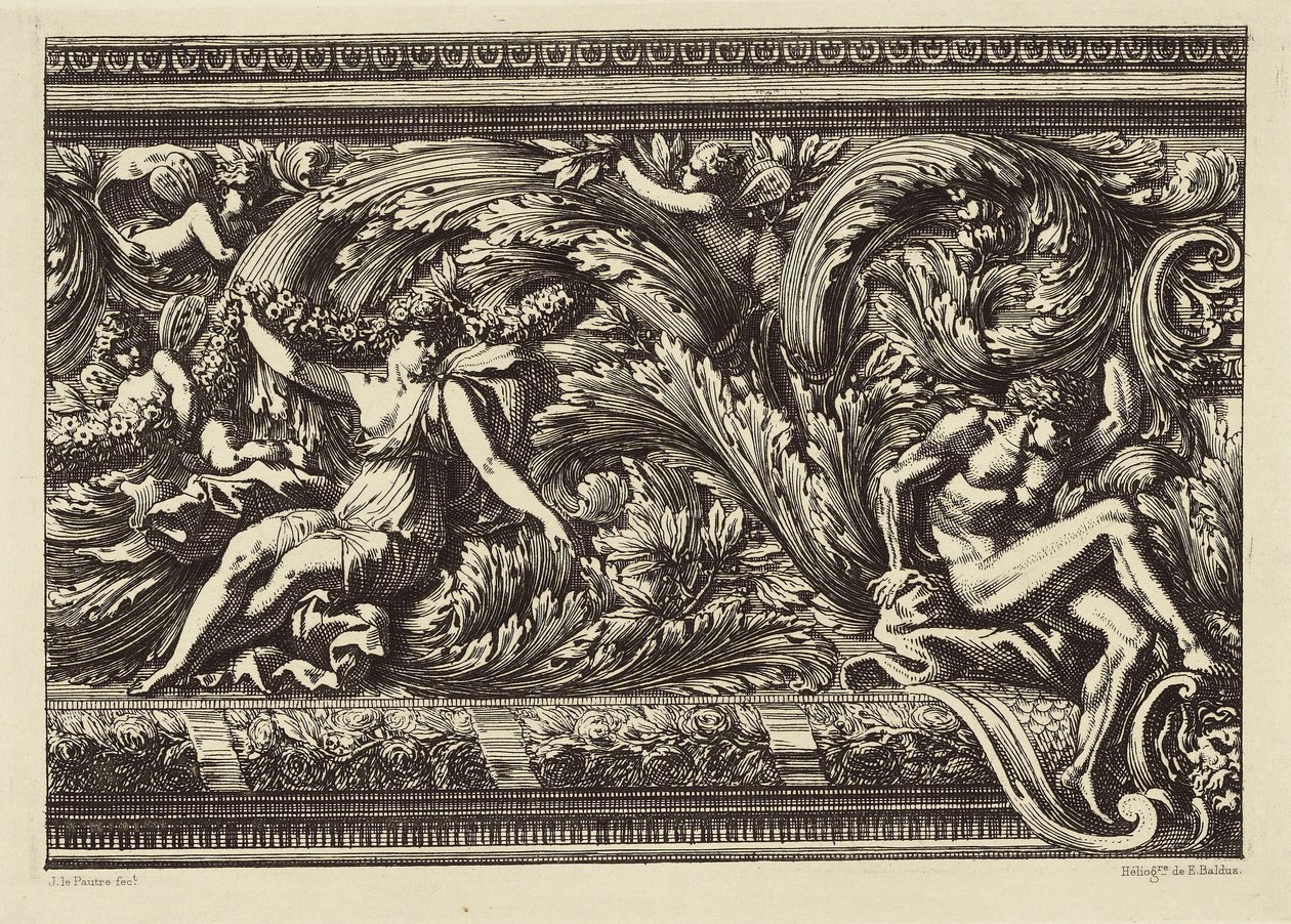 [Design af Jean le Pautre]. af Édouard Baldus