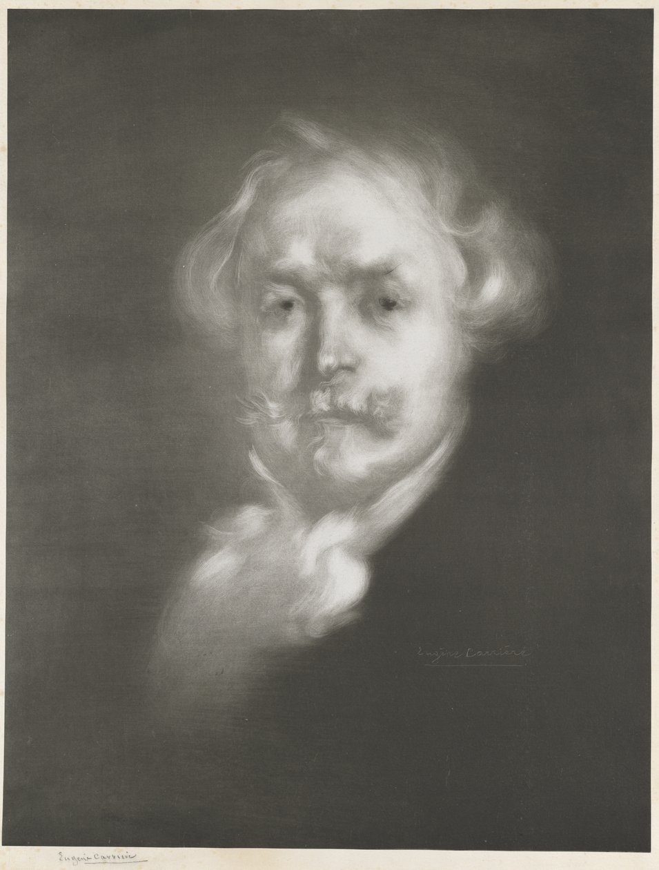 Edmond de Goncourt af Édouard Baldus