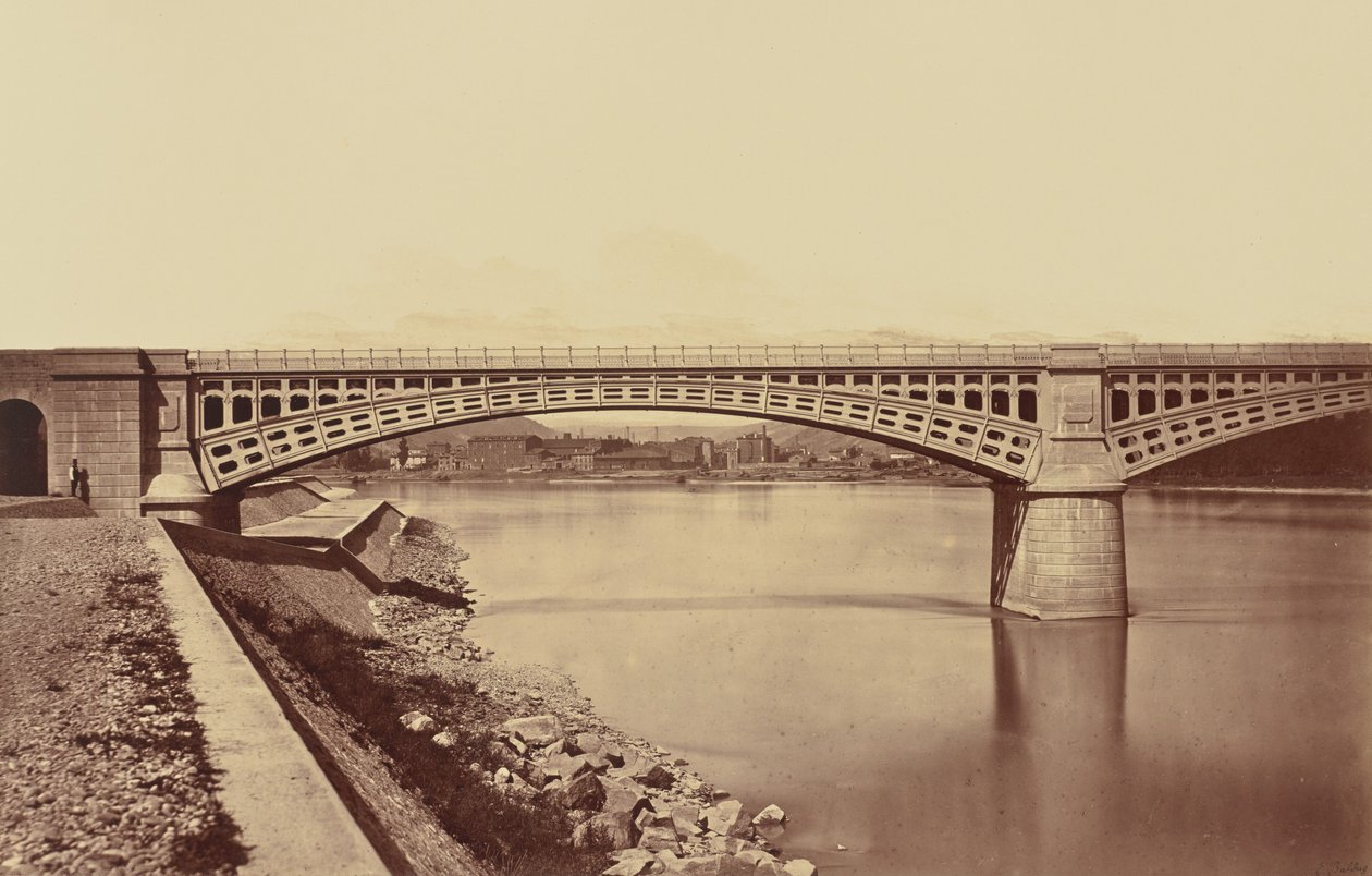 Givors. Viadukt af Édouard Baldus