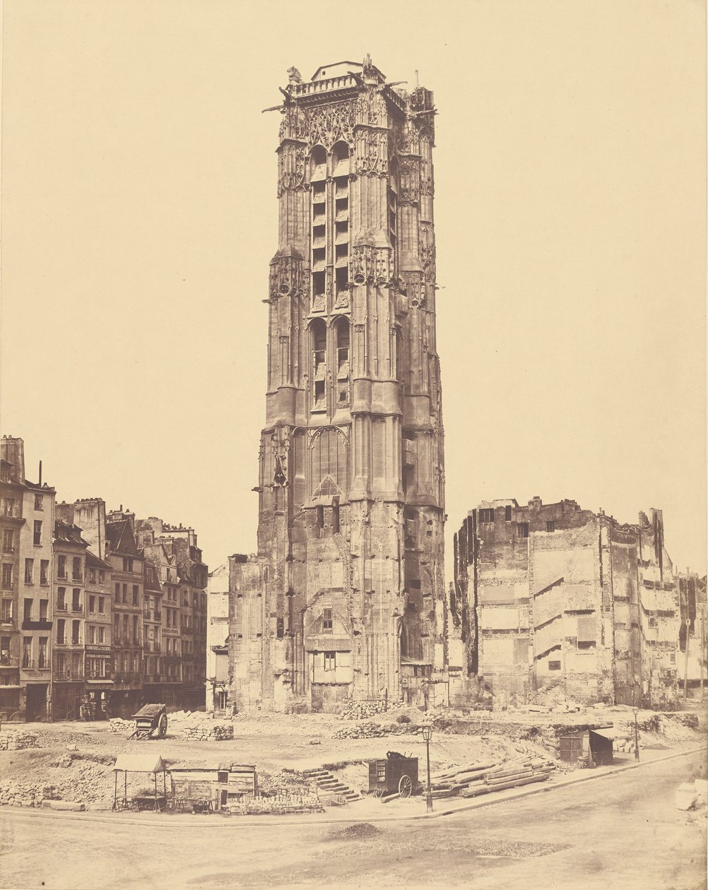 Tour Saint-Jacques af Édouard Baldus
