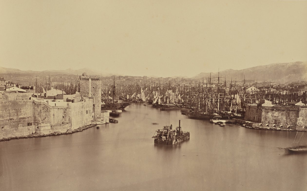 Marseille af Édouard Baldus