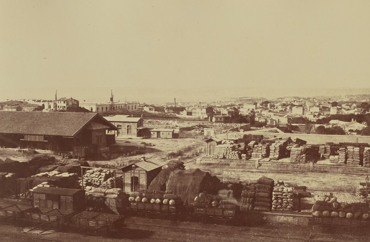 Marseille af Édouard Baldus