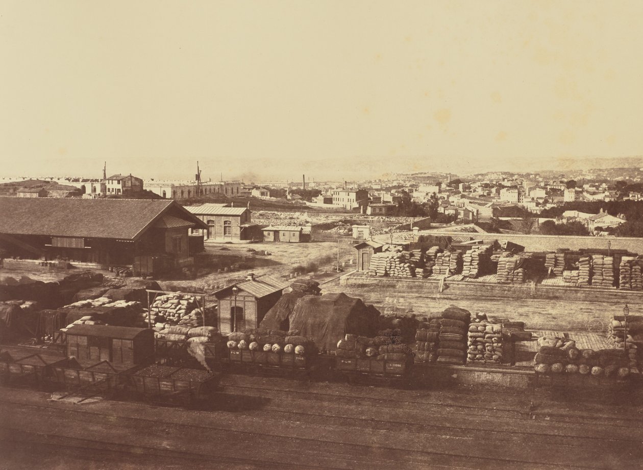 Marseille af Édouard Baldus