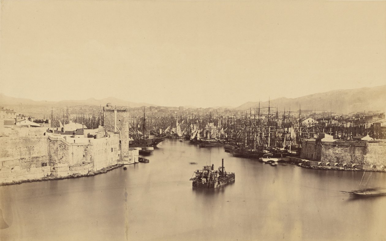 Marseille af Édouard Baldus