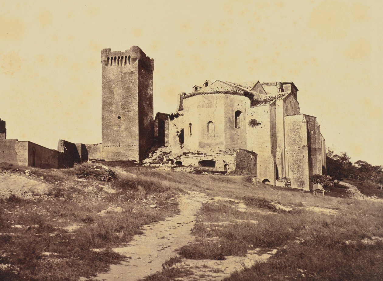 Montmajour. af Édouard Baldus