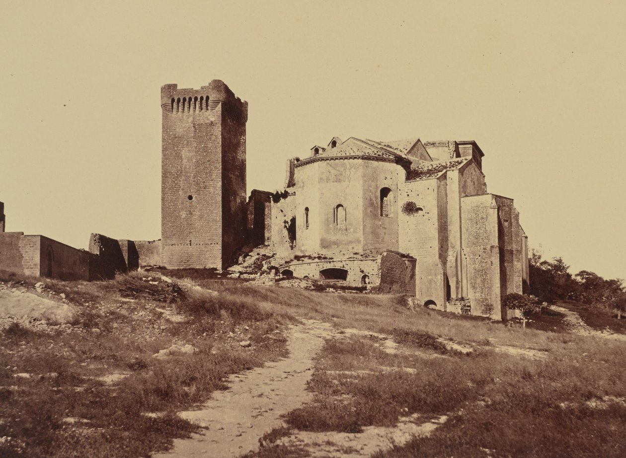 Montmajour. af Édouard Baldus