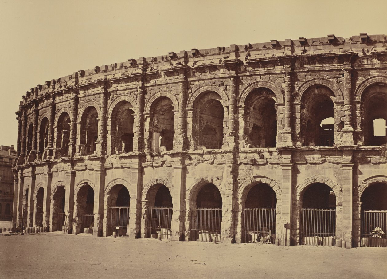 Nîmes. Amfiteater af Édouard Baldus