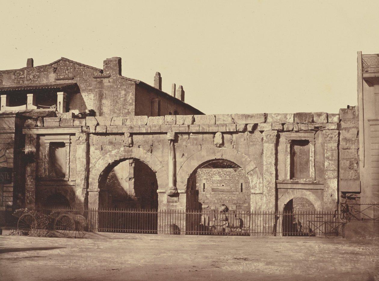 Nîmes. Augustusporten af Édouard Baldus