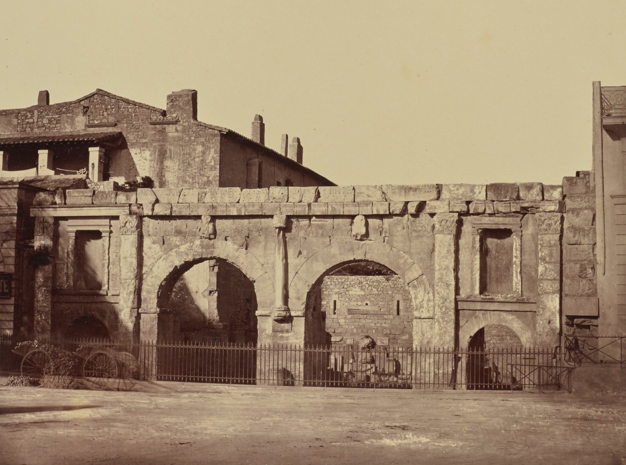 Nîmes. Augustusporten af Édouard Baldus