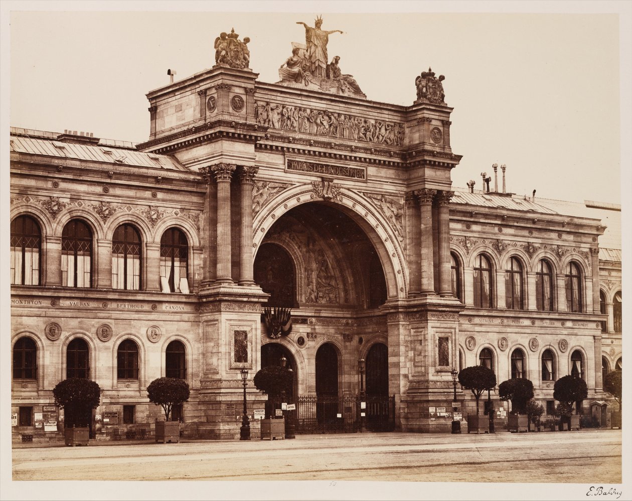 Industriens Palads af Édouard Baldus