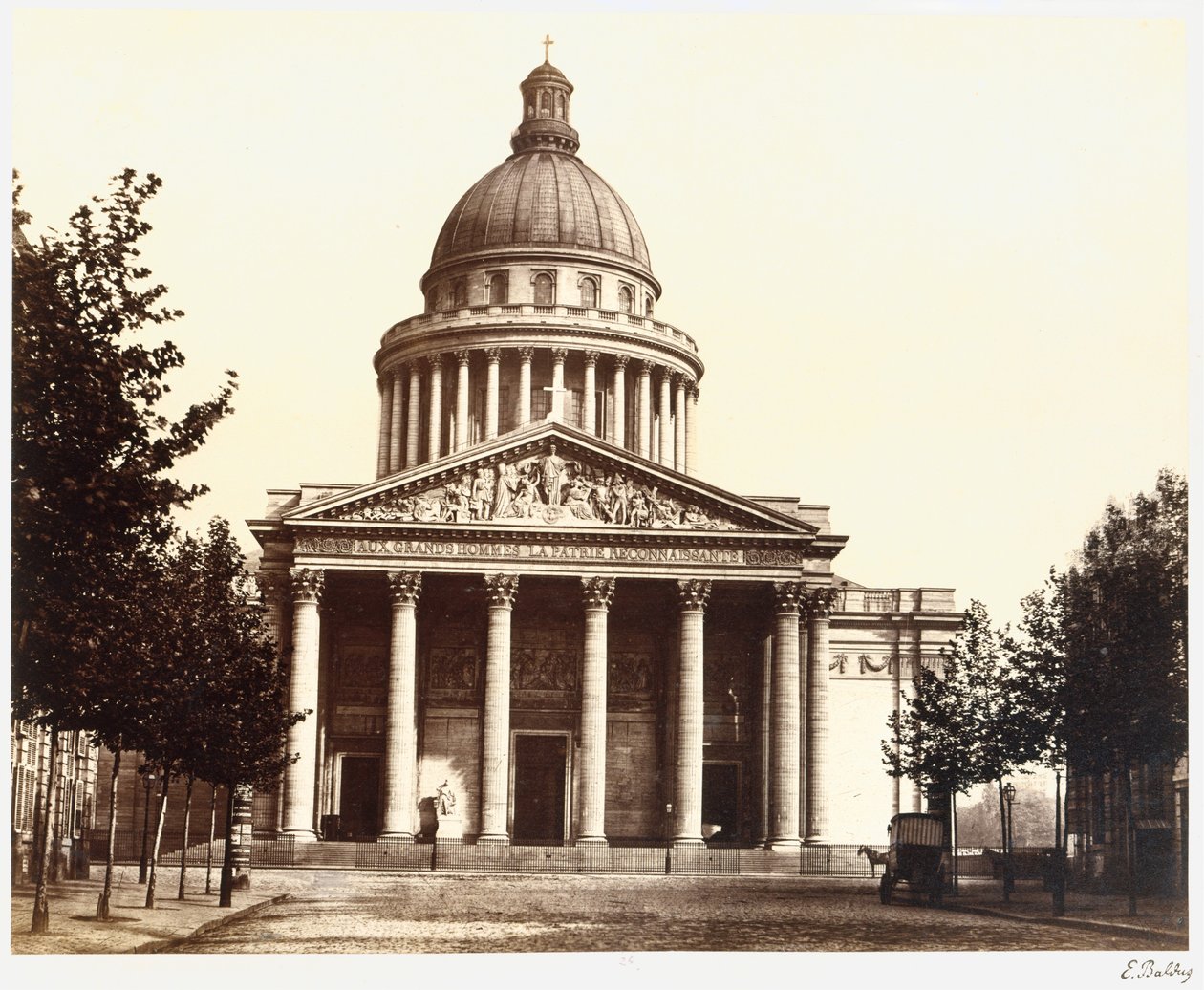 Panthéon af Édouard Baldus