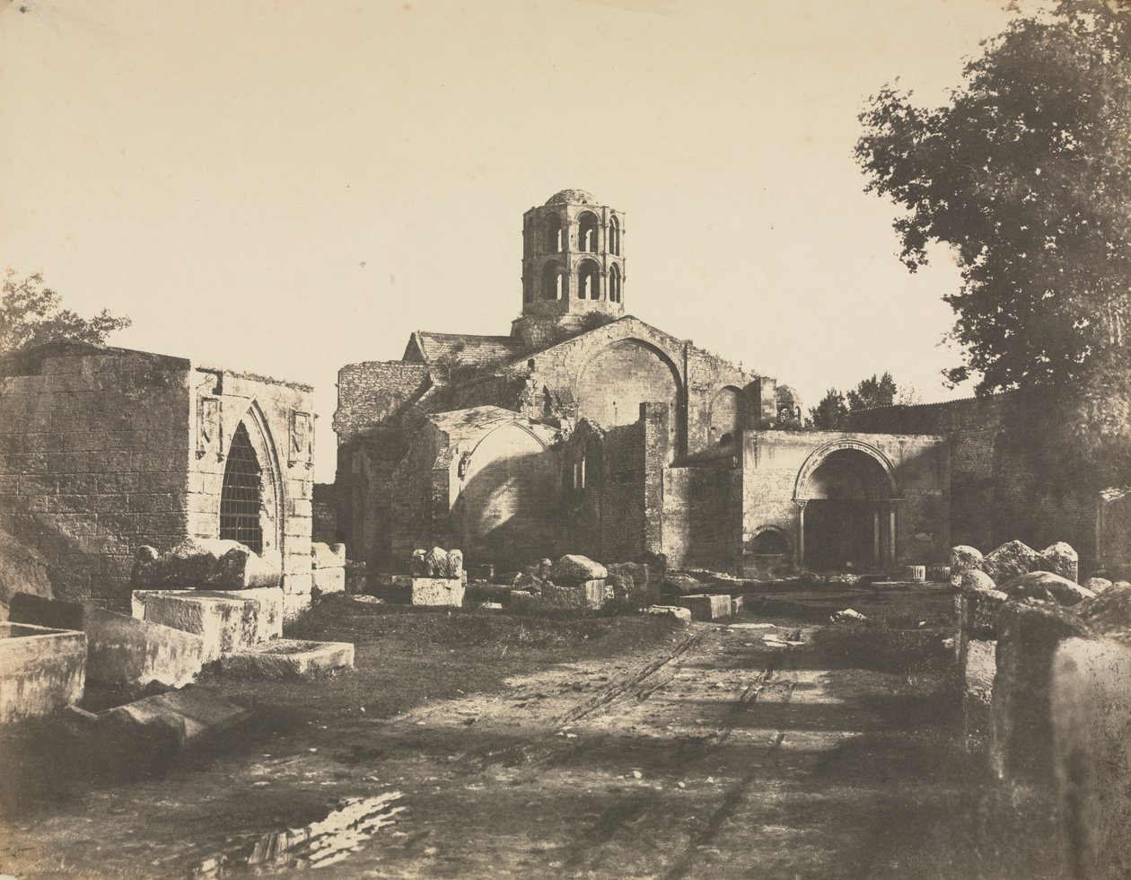 Saint-Honorat, Prés dArles, 1853. af Édouard Baldus