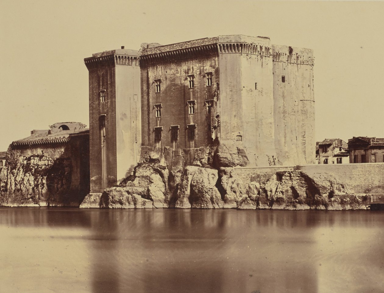 Tarascon. Slot af Édouard Baldus