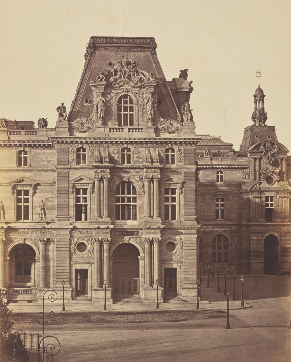 [Pavillon Mollien, Louvre, Paris] af Édouard Baldus