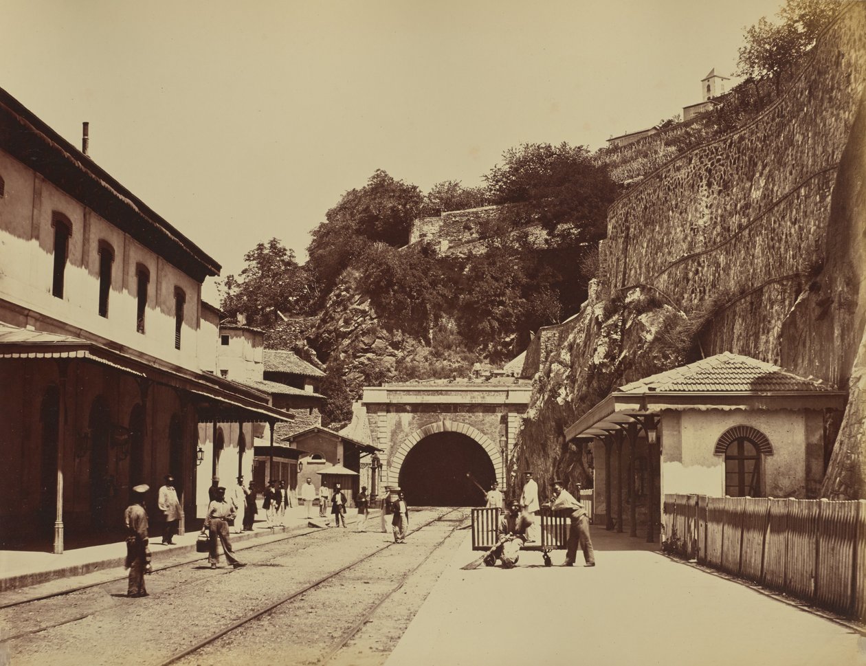 Vienne. Underjordisk af Édouard Baldus