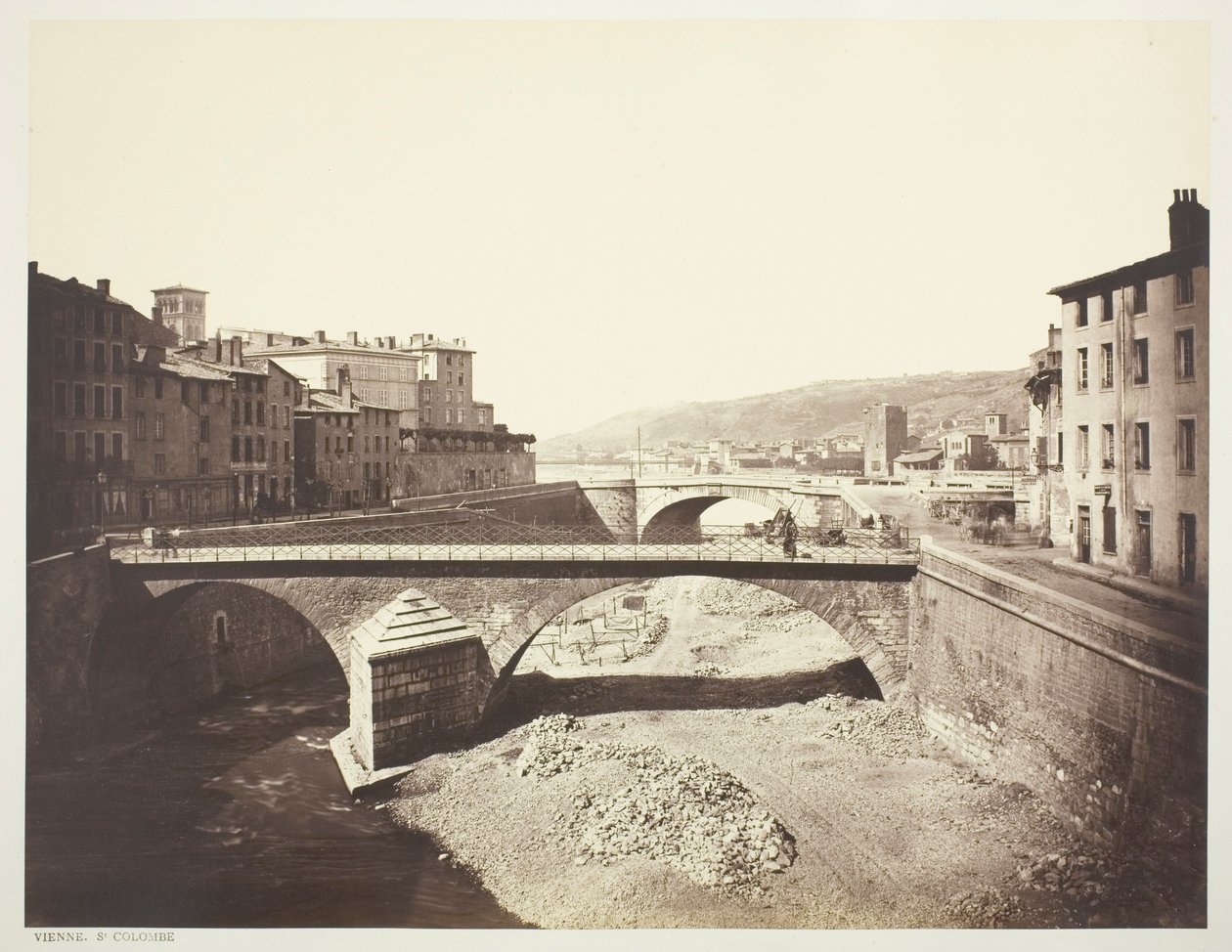 Wien St. Colombe af Édouard Baldus