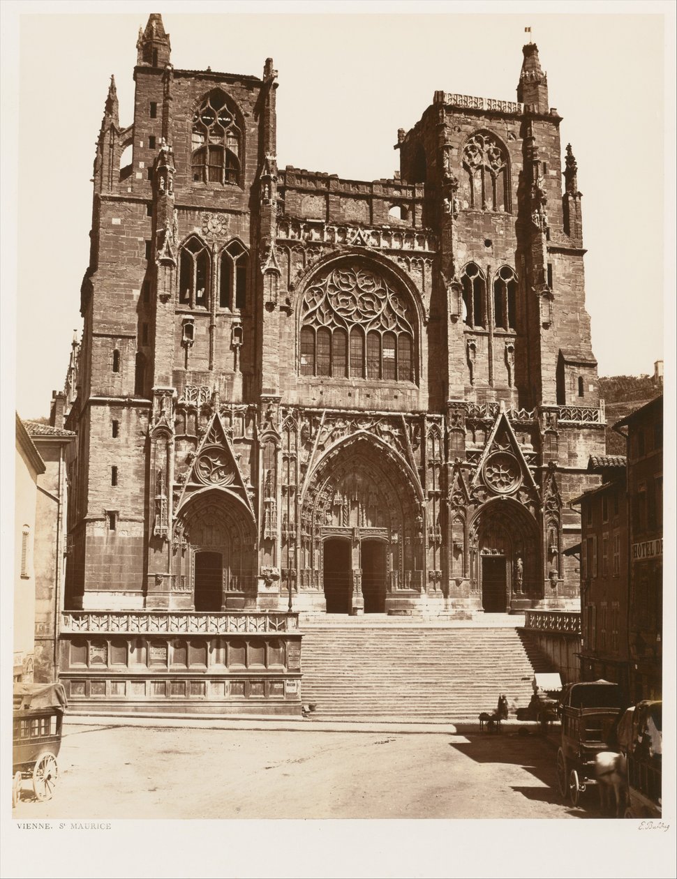 Vienne, Saint-Maurice af Édouard Baldus