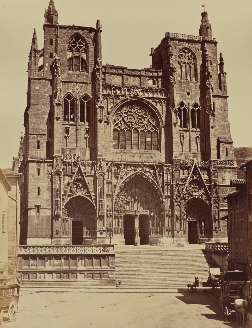 Vienne. Saint-Maurice af Édouard Baldus