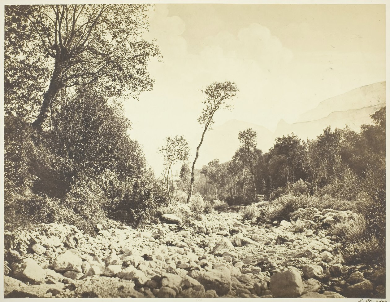 Voreppe Dauphine, ca. 1855. af Édouard Baldus