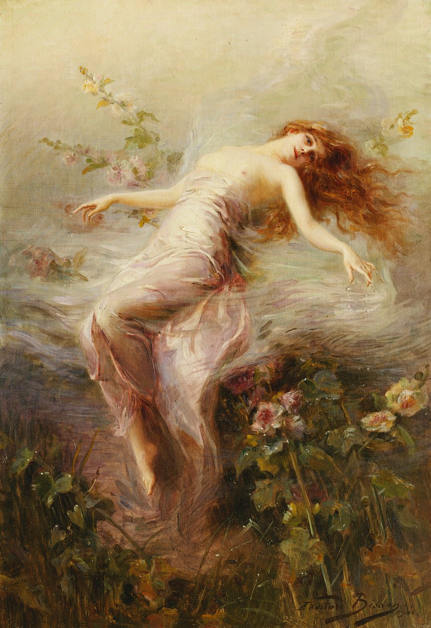 En nymfe af Édouard Bisson
