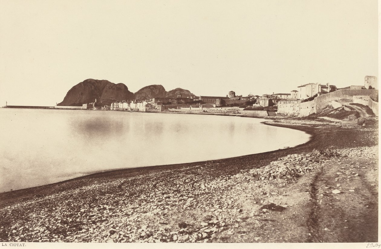 Hos Ciotat af Edouard Denis Baldus